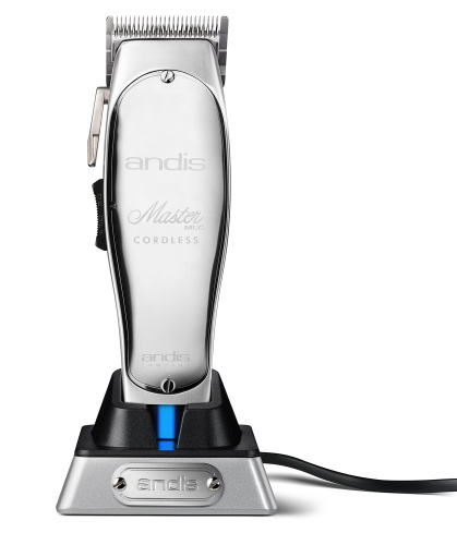 Машинка для стрижки Andis Master Cordless, аккум/сетевая, серебристая