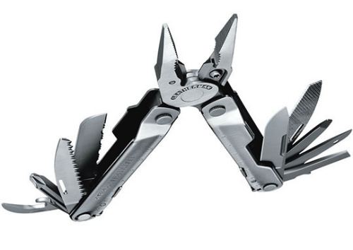 Мультитул Leatherman Rebar, 17 функций, кожаный чехол фото 4