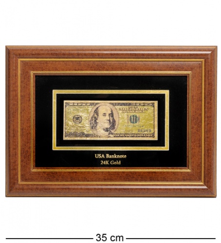 HB-001 Панно "Банкнота 100 USD (доллар) США"