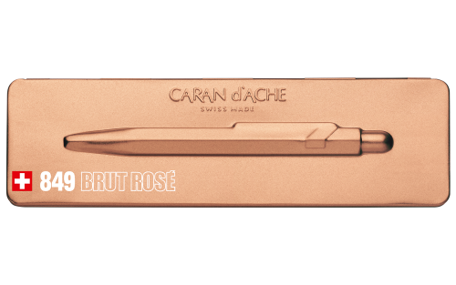 Carandache Office 849 Brut Rose - шариковая ручка, M фото 5