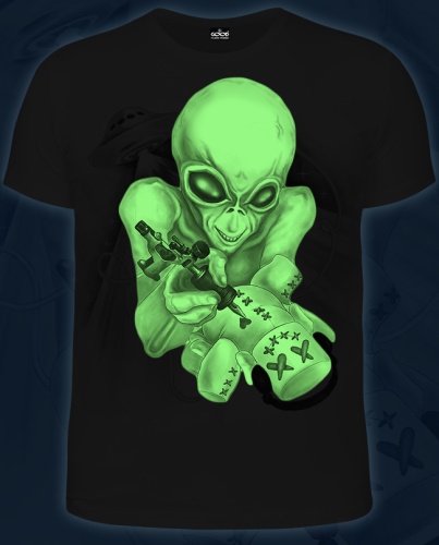 Мужская футболка"Alien Voodoo" фото 2