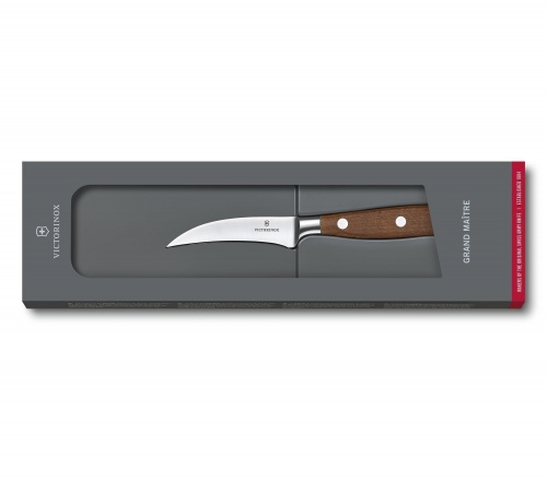 Нож Victorinox, лезвие 8 см прямое, дерево (подарочная упаковка) фото 2