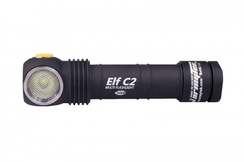 Мультифонарь светодиодный Armytek Elf C2 Micro-USB+18650, 980 лм, теплый свет, аккумулятор фото 2