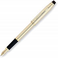 Cross Century II - Rolled Gold, перьевая ручка, F, BL