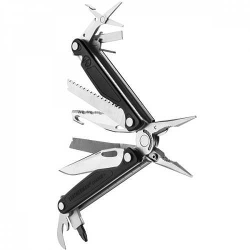 Мультитул Leatherman Charge Plus, 17 функций, кожаный чехол фото 5