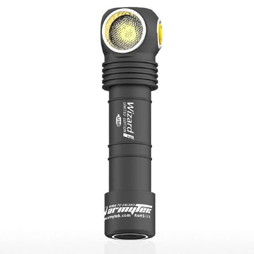 Мультифонарь светодиодный Armytek Wizard WR Magnet USB + 18650, 1200 лм и 320 лм, теплый и красный с