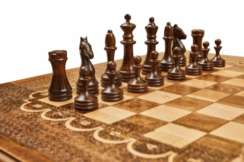 Шахматы + нарды резные 1 60, Mkhitaryan фото 6