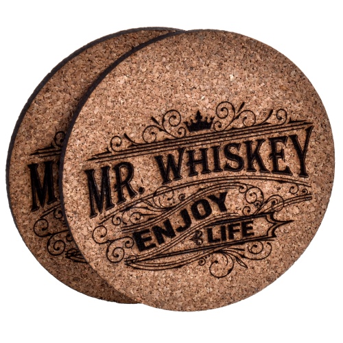 Набор из 2х бокалов для виски Квадро с накладкой "Рак", упаковка Mr Whiskey, 8 камней, щипцы, 2 костера фото 7
