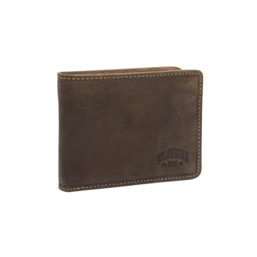 Бумажник Klondike Billy, коричневый, 11x8,5 см фото 2