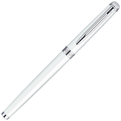 Waterman Hemisphere - White CT, ручка-роллер, F, BL фото 2