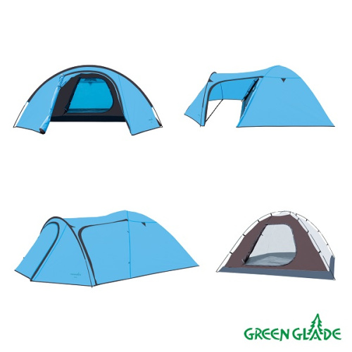 Палатка туристическая Green Glade Zoro 4 местная фото 4