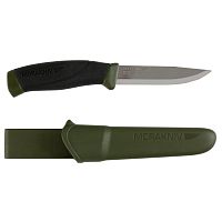 Нож Morakniv Companion MG, углеродистая сталь, хаки