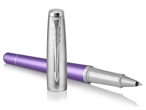 Parker Urban Premium - Violet CT, ручка-роллер, F, BL фото 3