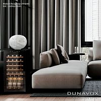 Компрессорный винный шкаф Dunavox DXFH