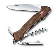 Нож Victorinox Wine Master, 130 мм, 6 функций, ореховое дерево, 0.9701.63