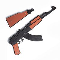 Резинкострел из дерева Армия России Автомат АК-47