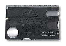 Швейцарская карточка Victorinox SwissCard Nailcare, черная, 0.7240.T3