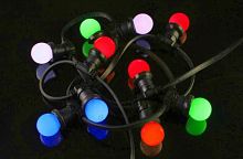 Гирлянда Belt Light 20 светодионых RGB LED ламп (7 светодиодов), 10 м,