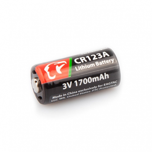 Батарея EagleTac CR123A 3.0V 1700 mAh фото 2