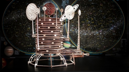 Сборная механическая модель 3D EWA Планетарий (подвижная Солнечная система) фото 3