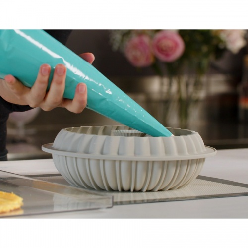 Форма для приготовления пирогов и кексов raggio 22 х 7 см силиконовая фото 3