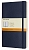 Блокнот Moleskine Classic Soft Large, 192 стр., синий, в линейку