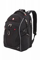 Рюкзак Swissgear Scansmart 15", чёрный/красный, 34x22x46 см, 34 л