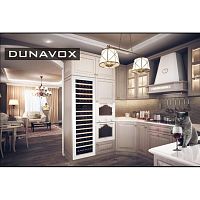 Винный шкаф Dunavox DAB-114.288DW.TO