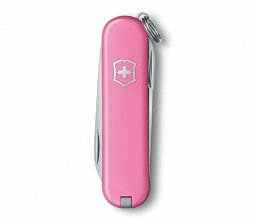 Нож Victorinox Classic SD, 58 мм, 7 функций, светло-розовый фото 3