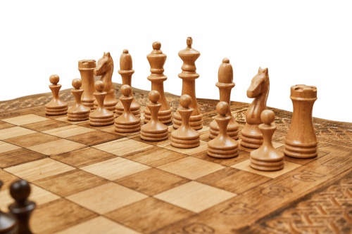 Шахматы + нарды резные 3 60, Mkhitaryan фото 5