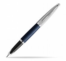 Waterman Carene - Blue LTHR, ручка перьевая, F
