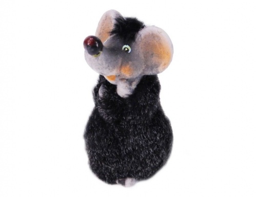 Фигурка "Мышка - мадемуазель жюлиет", керамика, искусственный мех, 9 см, Holiday Classics фото 2