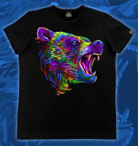Детская футболка"Флюра медведь"