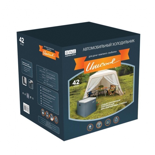 Автохолодильник Camping World Unicool DeLuxe 42 L (12V/220V+газ) фото 3