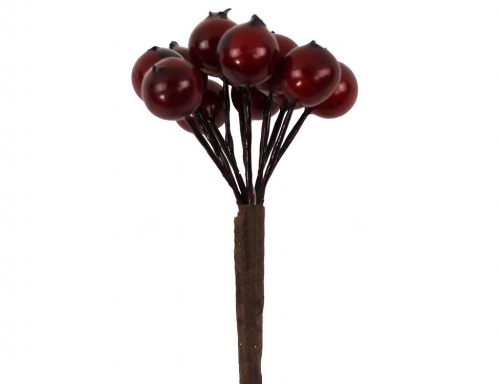 Декоративная ветка "Шиповник", 50 см, 12 ягод, Hogewoning