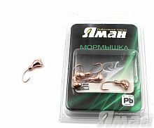 Мормышка Яман ст. муравей с отв., цвет Copper Plated (5 шт.) Я-МР22