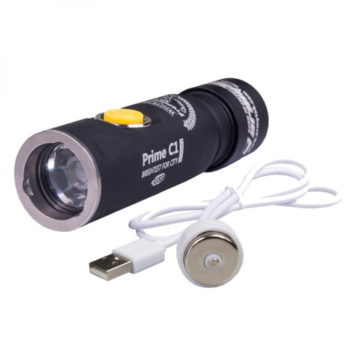 Фонарь светодиодный Armytek Prime C1 Pro Magnet USB+18350, 1050 лм, аккумулятор фото 10