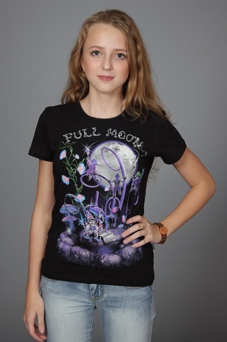 Женская футболка"FULL MOON" фото 4