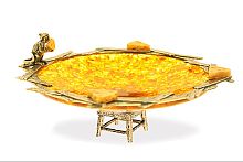 Блюдо "Сырная тарелка" из янтаря, 11711