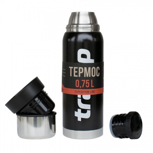 Термос Tramp 0,75 л черный TRC-031 фото 4