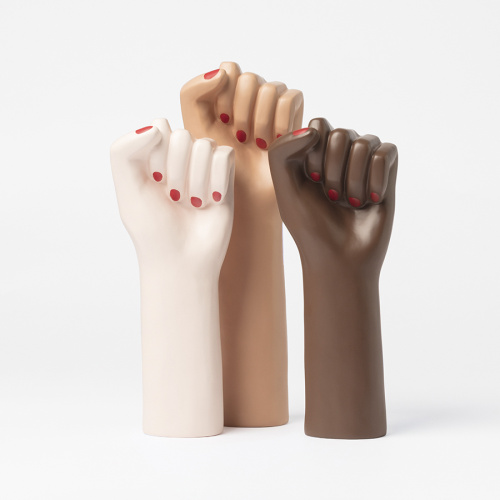 Ваза для цветов girl power, white, 26 см фото 6