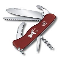 Нож Victorinox Hunter, 111 мм, 12 функций, с фиксатором лезвия,, 0.8573