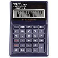 Калькулятор настольный водонепроницаемый Staff PLUS DC-3000-12 12 разрядов 250424