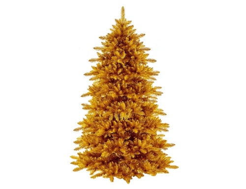 Золотая искусственная елка Барокко, ПВХ, Max CHRISTMAS фото 2