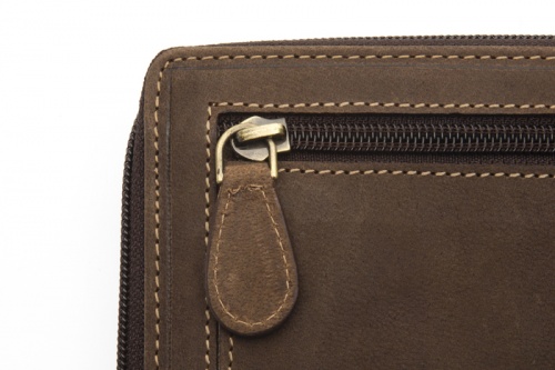 Бумажник Klondike Mary, коричневый, 19,5x10 см фото 7