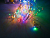Гирлянда СВЕТЛЯЧКИ, 80 цветных mini LED-ламп, 4 м, серебристый провод, батарейки, Koopman International