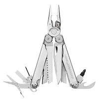 Мультитул Leatherman Wave Plus, 18 функций, нейлоновый чехол (блистер)