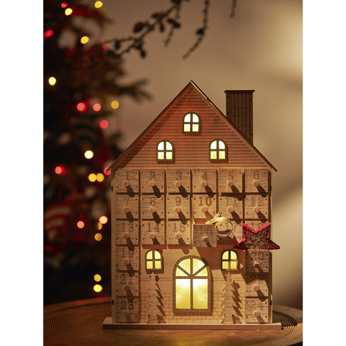 Адвент-календарь с подсветкой festive house из коллекции new year essential фото 9