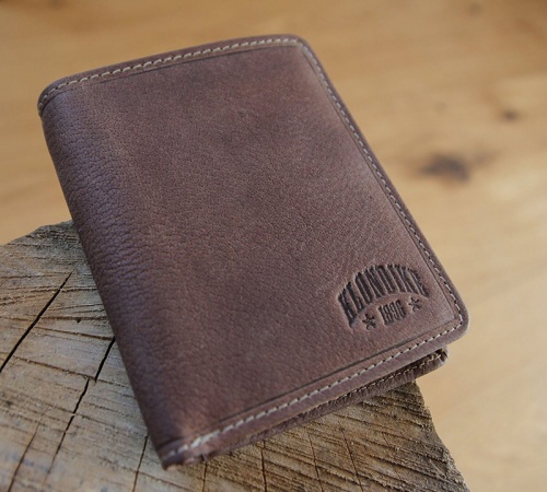 Бумажник Klondike Jamie, коричневый, 9x10,5 см фото 14
