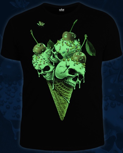 Мужская футболка"Мороженое" фото 2